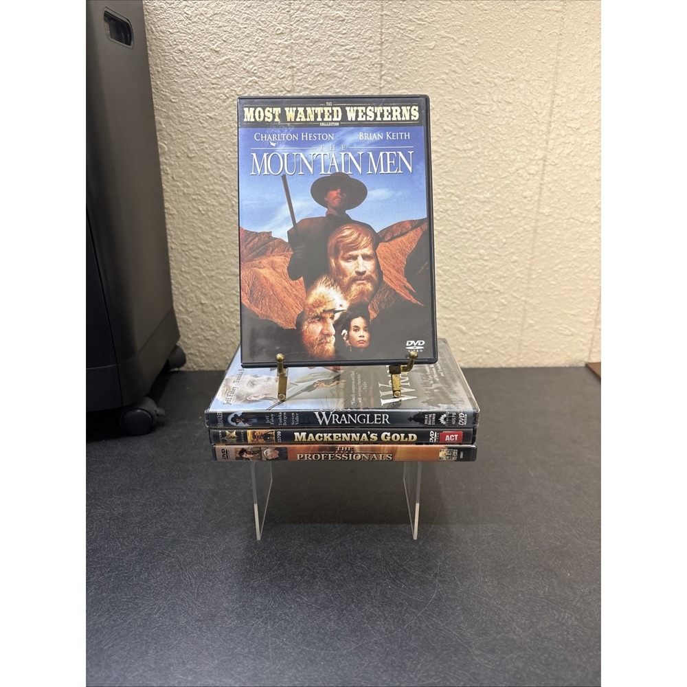 Lot of 4 Western DVDs